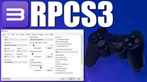 best settings for rpcs3